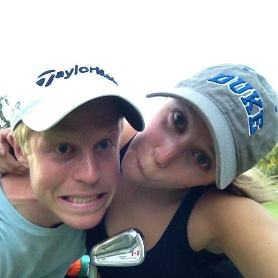 Sarah learned to golf in the evening hours outside of Turner's parent's house in Seabrook, South Carolina. It would be another 5 years before she played her first-9 hole course.