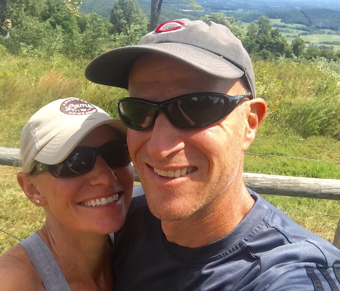 Hiking selfie, during a visit to see Michele in Virginia, Oct. 2016