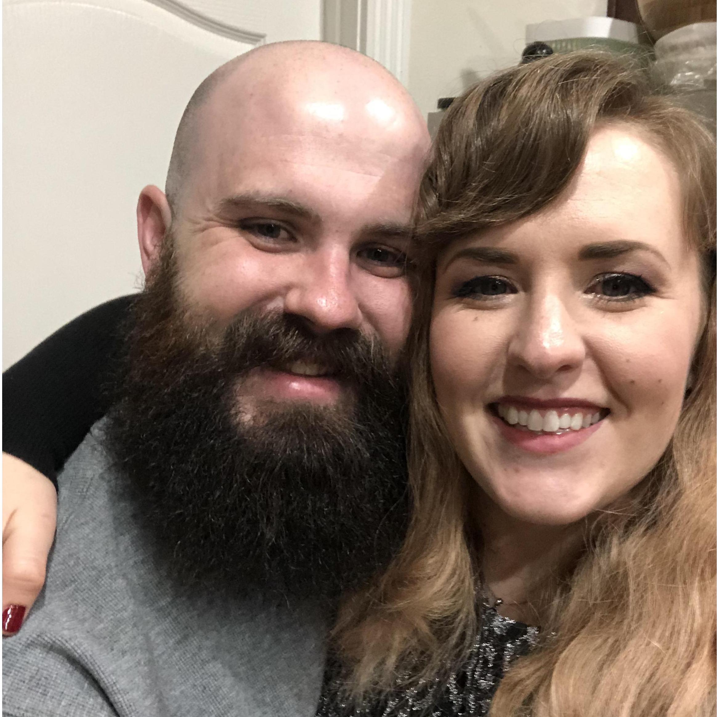 Our first and last new years eve as an engaged couple!