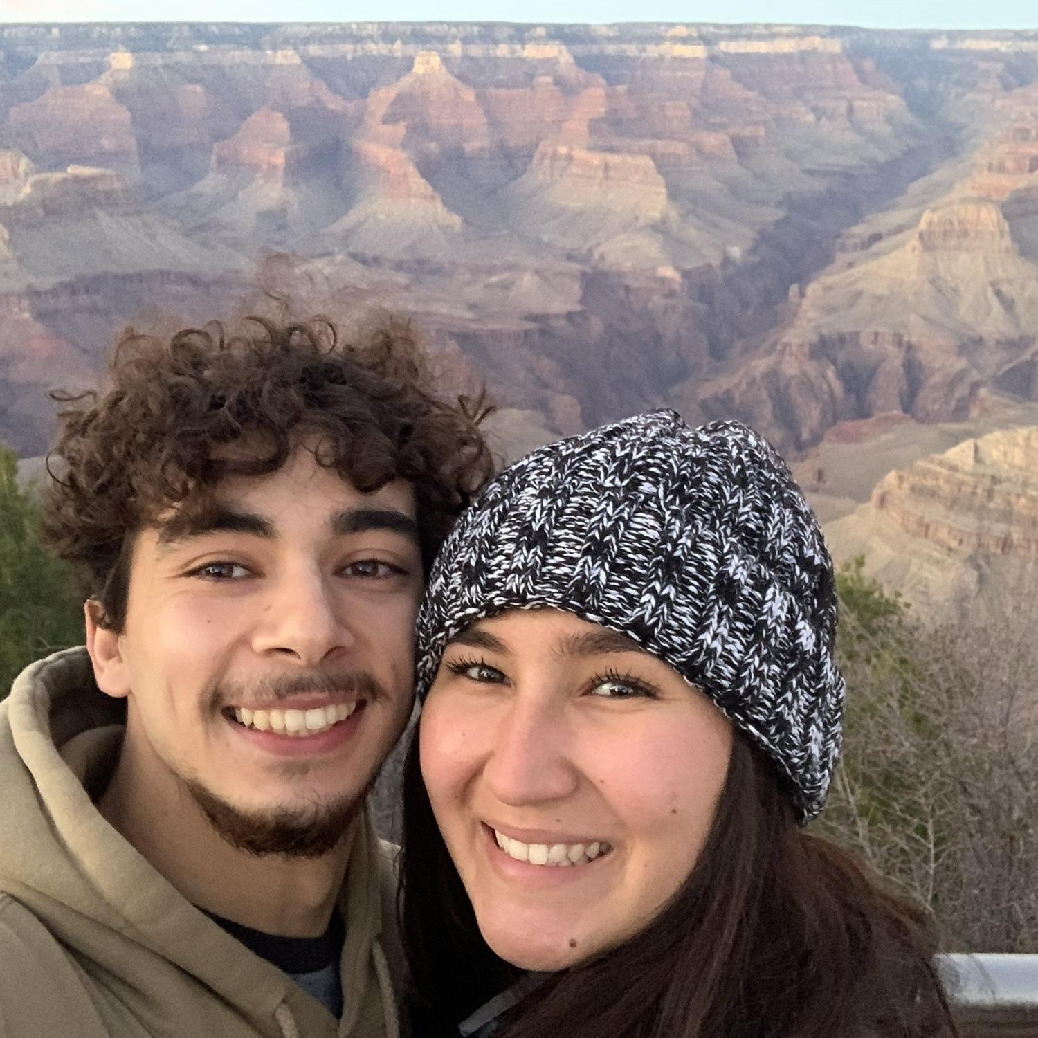 Second Anniversary in THE GRAND CANYON