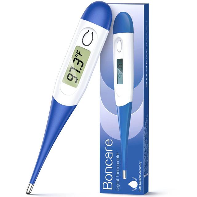 Thermometer for Adults, Digital Oral Thermometer for Fever with 10 Seconds Fast Reading