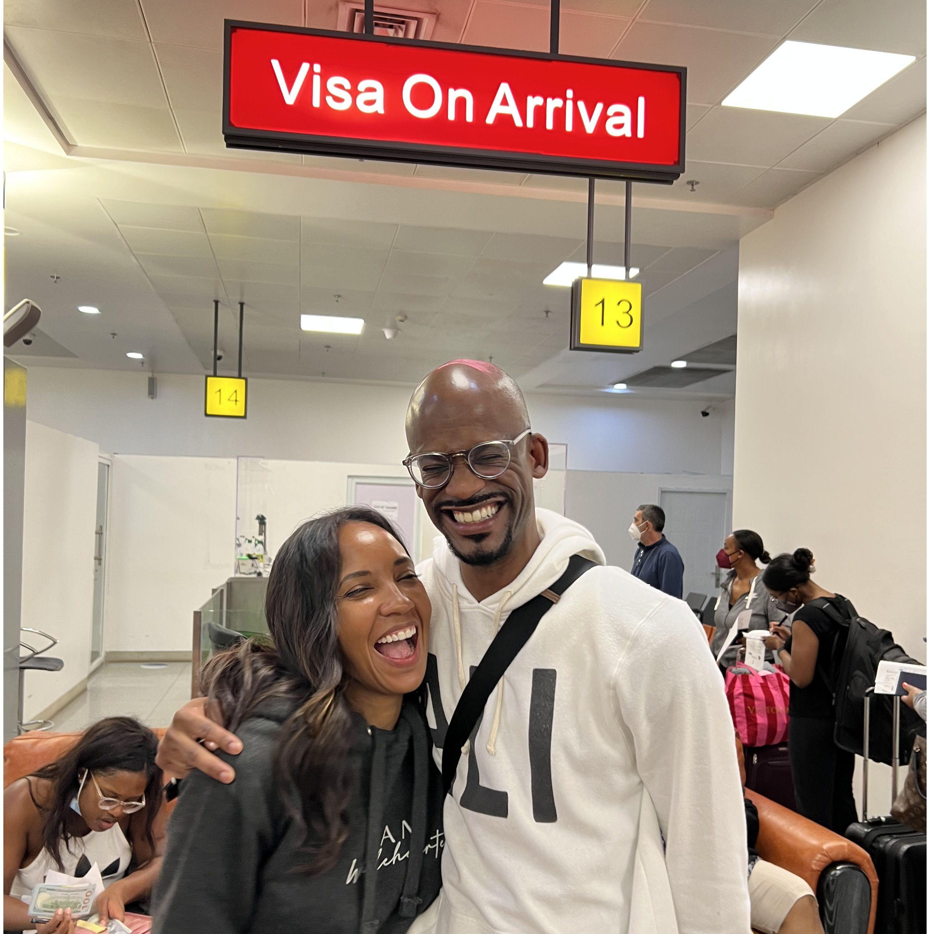 Arriving in Nigeria for an adventure of a lifetime!