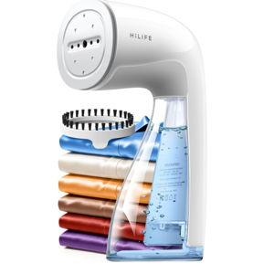 HiLIFE Upgraded Steamer for Clothes, Handheld & Portable, 1100W Powerful Steam, 300ml Big Capacity & No Leak Design, 30S Fast Heat-up, Quick Wrinkle Remover, Compact Size for Travel, ONLY 120V