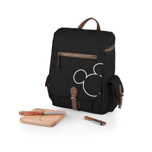 4 Piece Mickey Mouse Moreno Bottle Wine and Cheese Tote Set