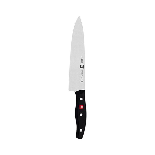 ZWILLING Twin Signature 8-Inch German Chef Knife, Kitchen Chef Knife, Stainless Steel Knife, Black
