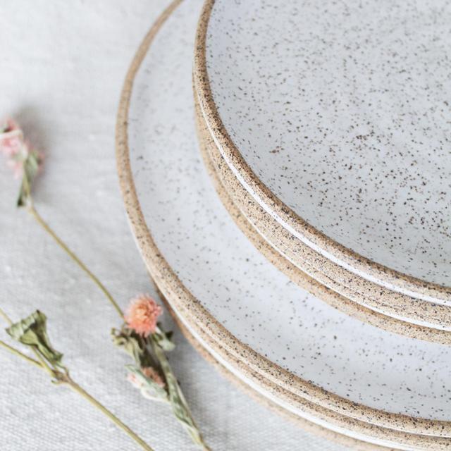 Bright White Dinner Plate