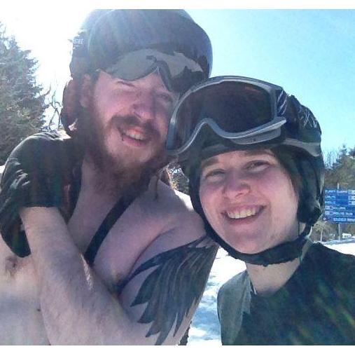 Spring snowboarding at Killington