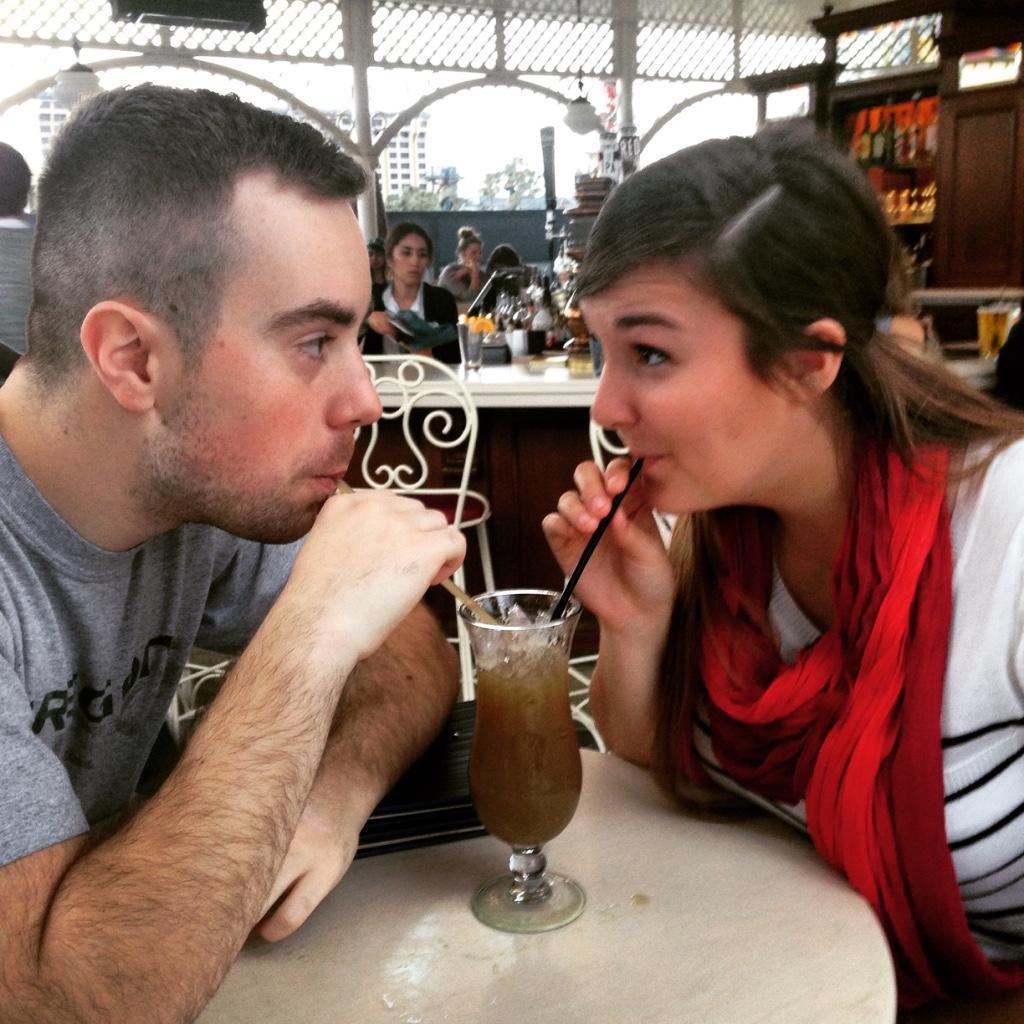 Sharing our favorite "Zombie" drink at California Adventure [2015]