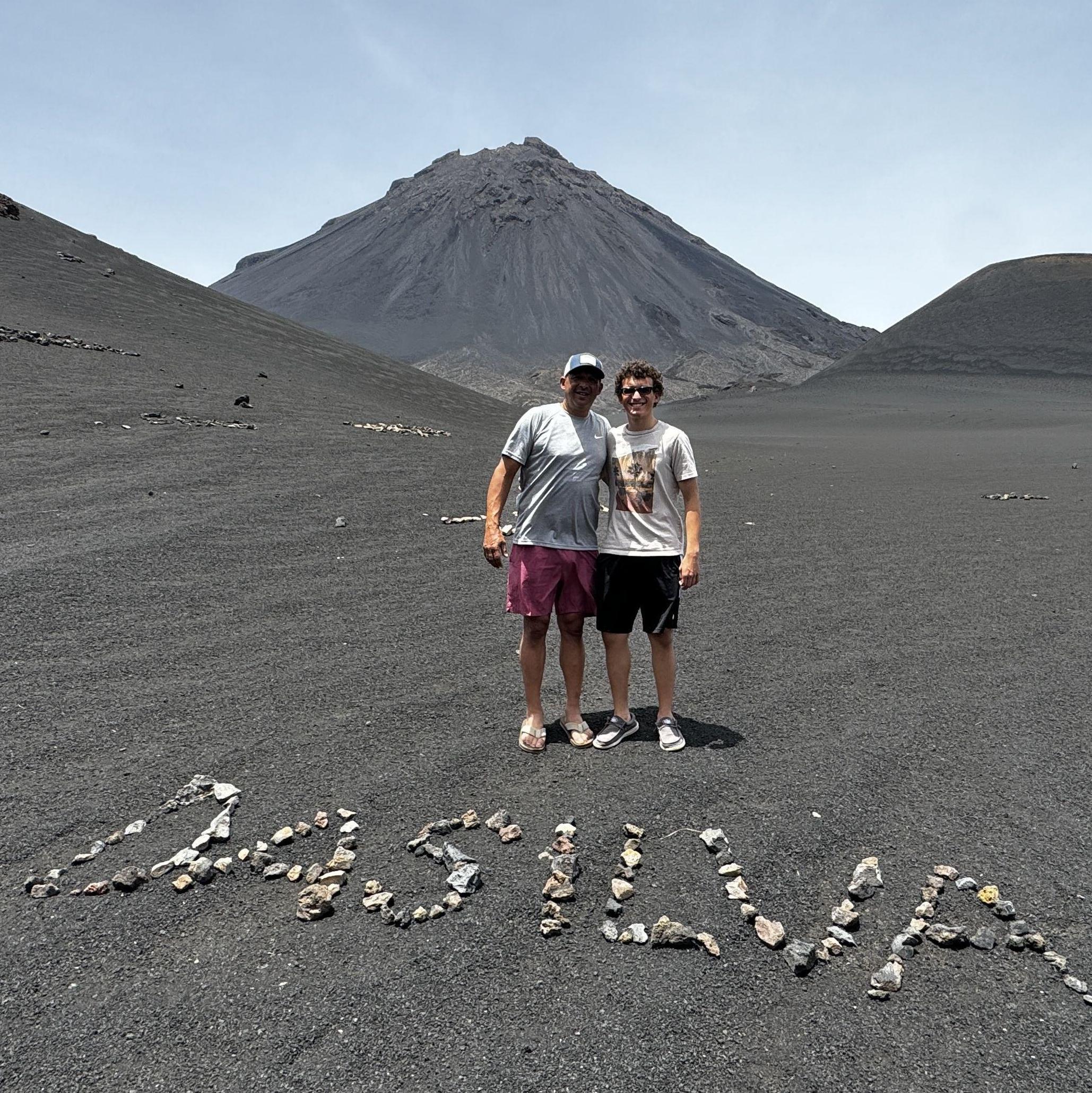 Ryan and his son Brody DaSilva (in Cape Verde)