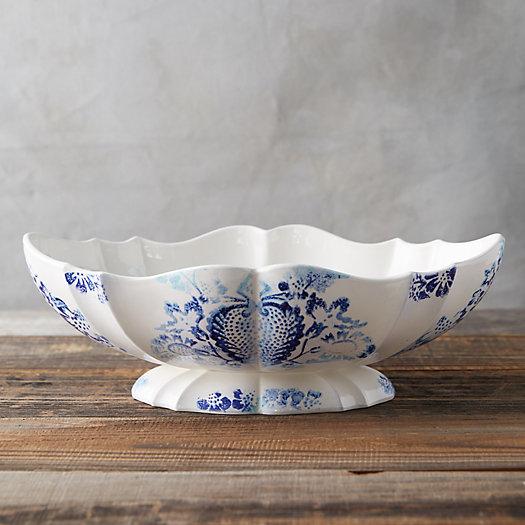 Chinoiserie Footed Bowl, Large