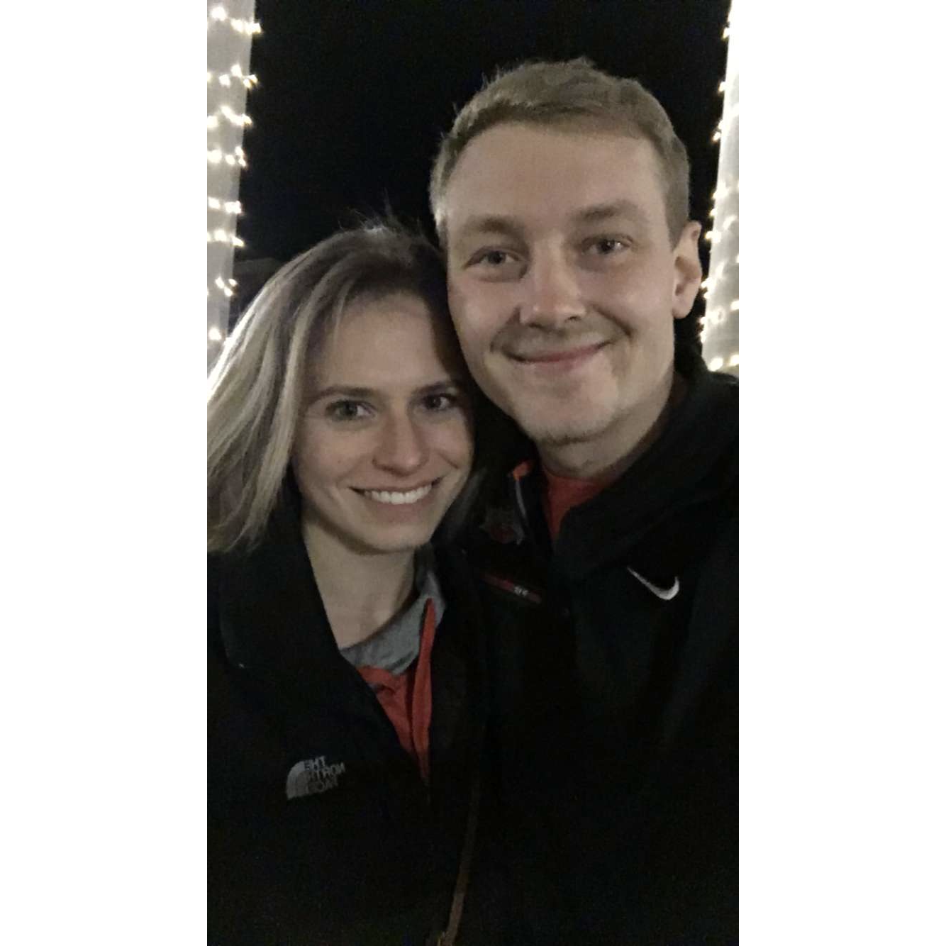 Annamarie visiting Will at University of Illinois-Springfield where Will obtained his Master's degree. Will liked to remind Annamarie he had more education than her after he graduated in 2020.