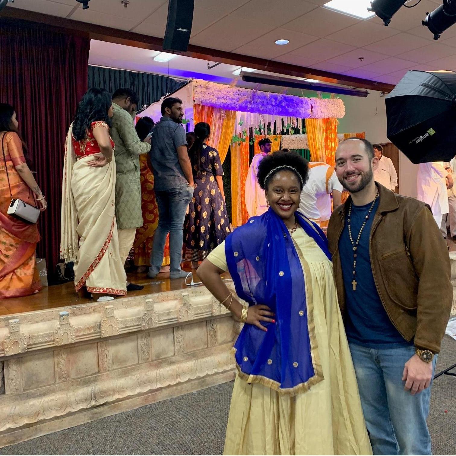 The very first Indian wedding either of us have ever attended! I was even dressed my good friend, Sujatha, to make sure I fit right in! It was a wonderful expulsion into their culture! We had a blast!