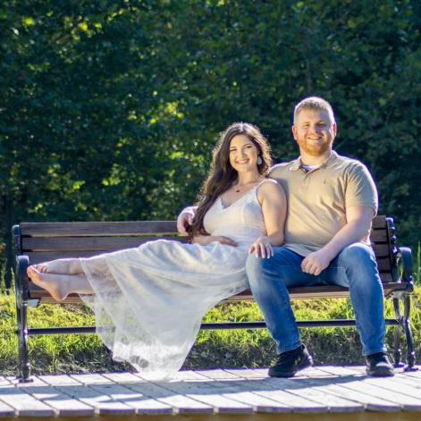 Summer engagement photos with Appalachian Creative (2022).