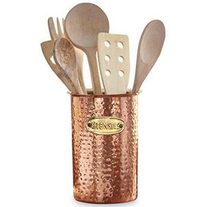 Mud Pie Caddy Kitchen Utensil, Copper