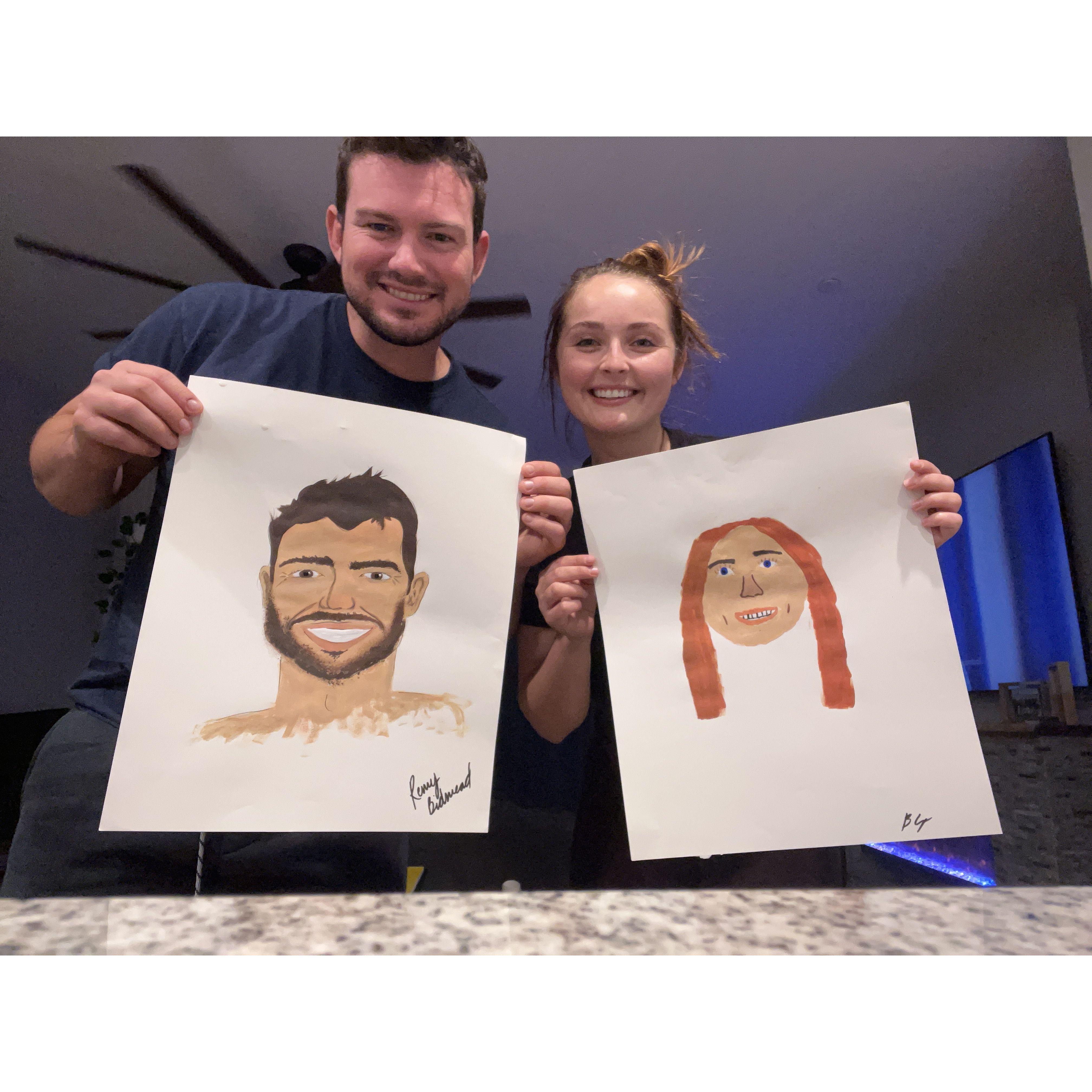 Our Iconic second valentines day paintings
