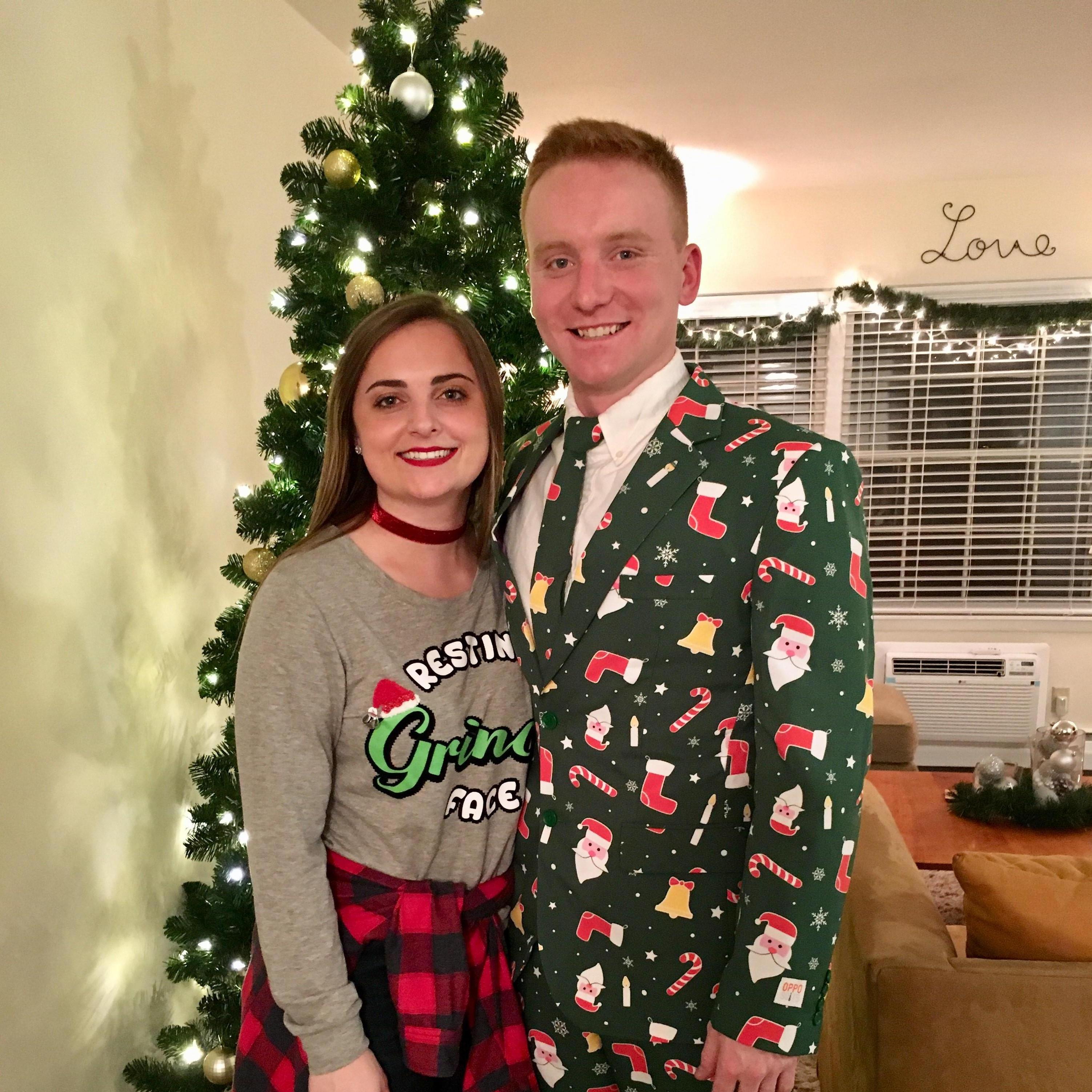 Enjoying our annual Christmas party - 2017
