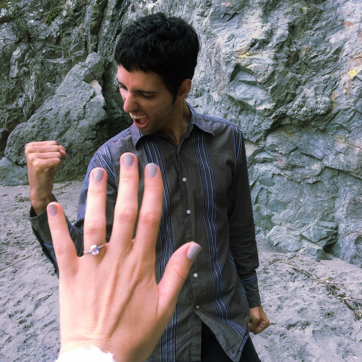 Post engagement, feeling accomplished, August 2016.