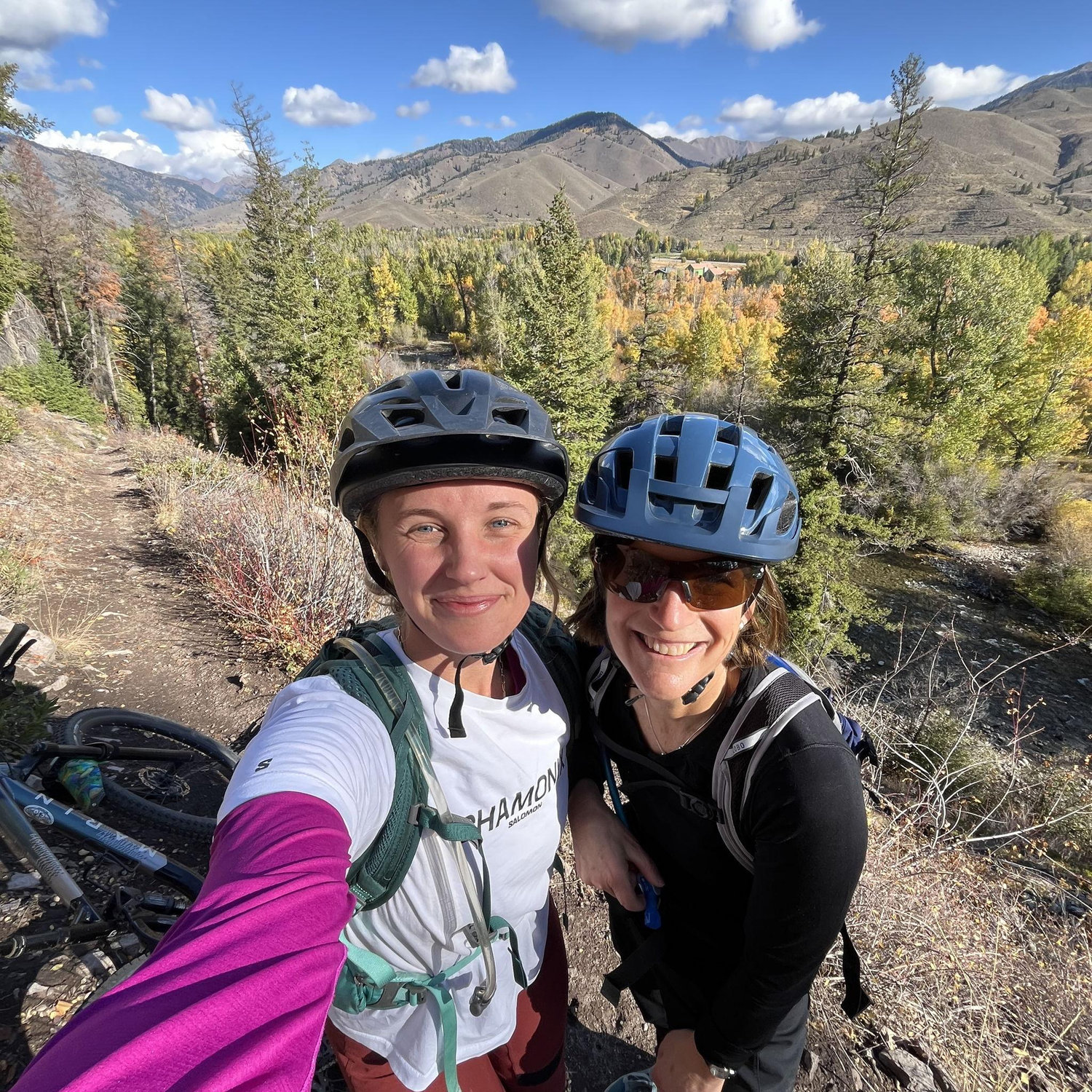 Fall bike riding!
