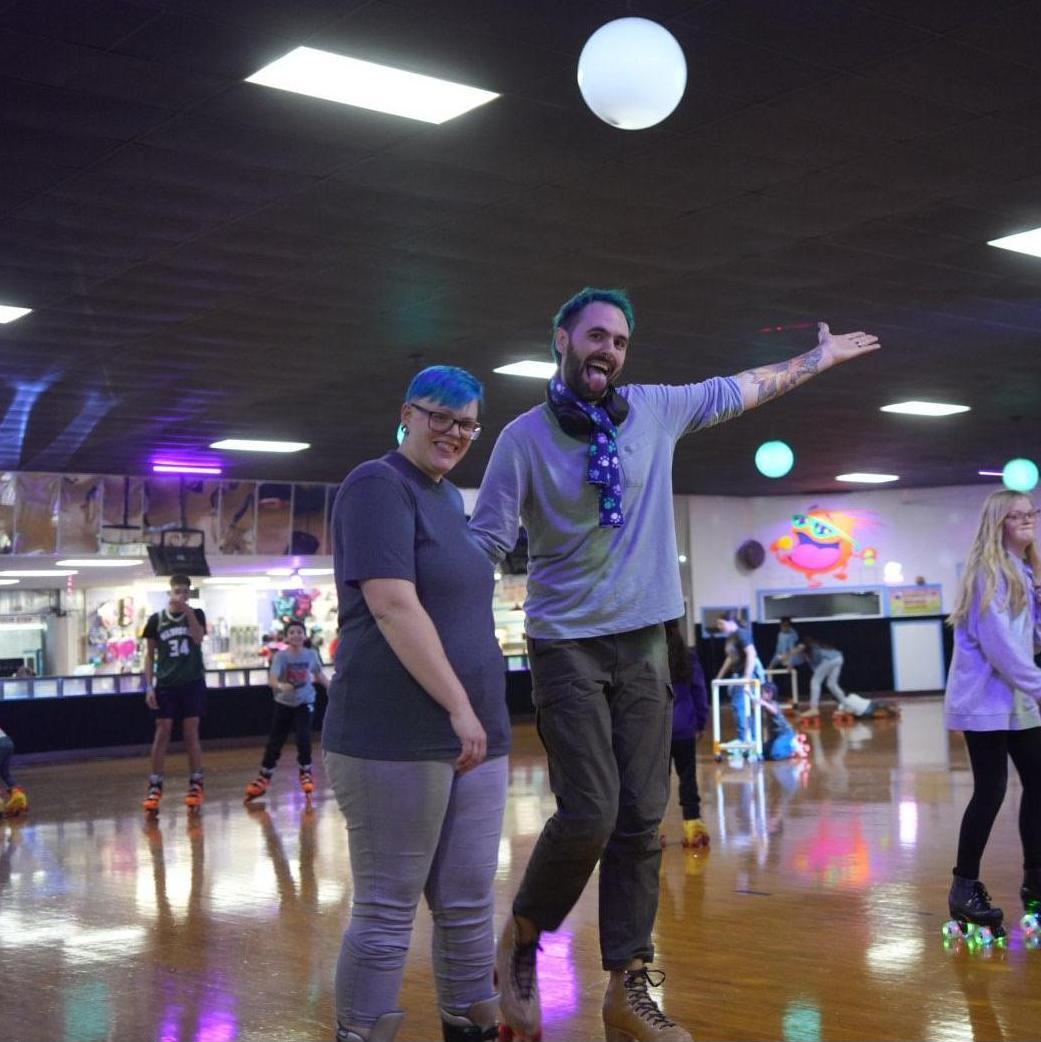 when Sara learned that John has mad skating skills