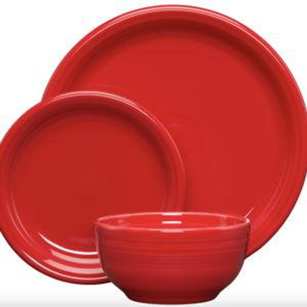 Bistro Coupe 3-Piece Place Setting, Service for 1