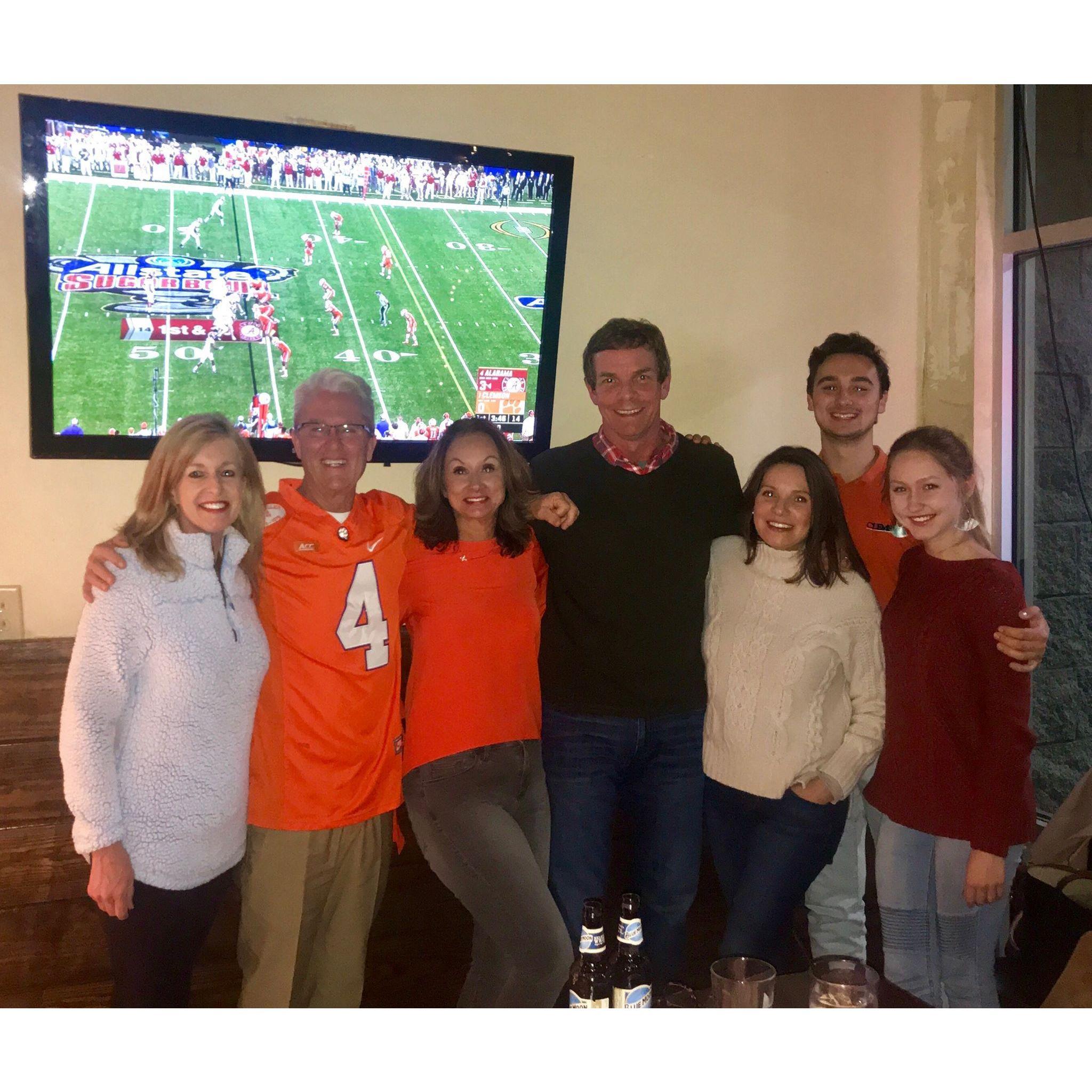 Clemson Oklahoma. Needless to say, Clemson by a million