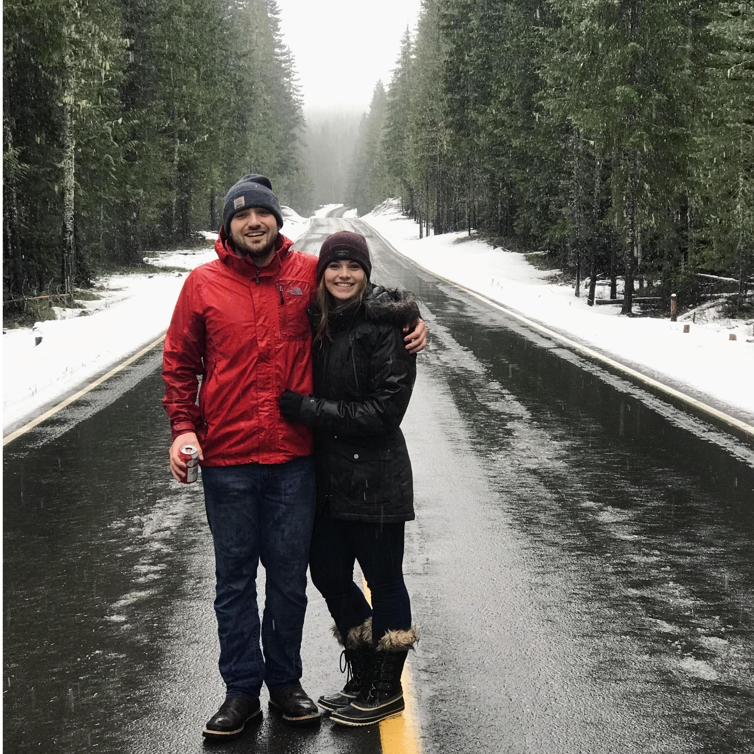 December 02, 2017 | Christmas Tree Hunting with Brad's family in Carson, WA.