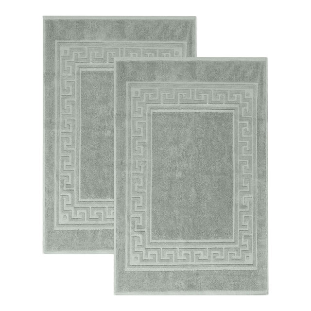 Modern Absorbent Bath Mat , 22" x 35", Sage - Blue Nile Mills