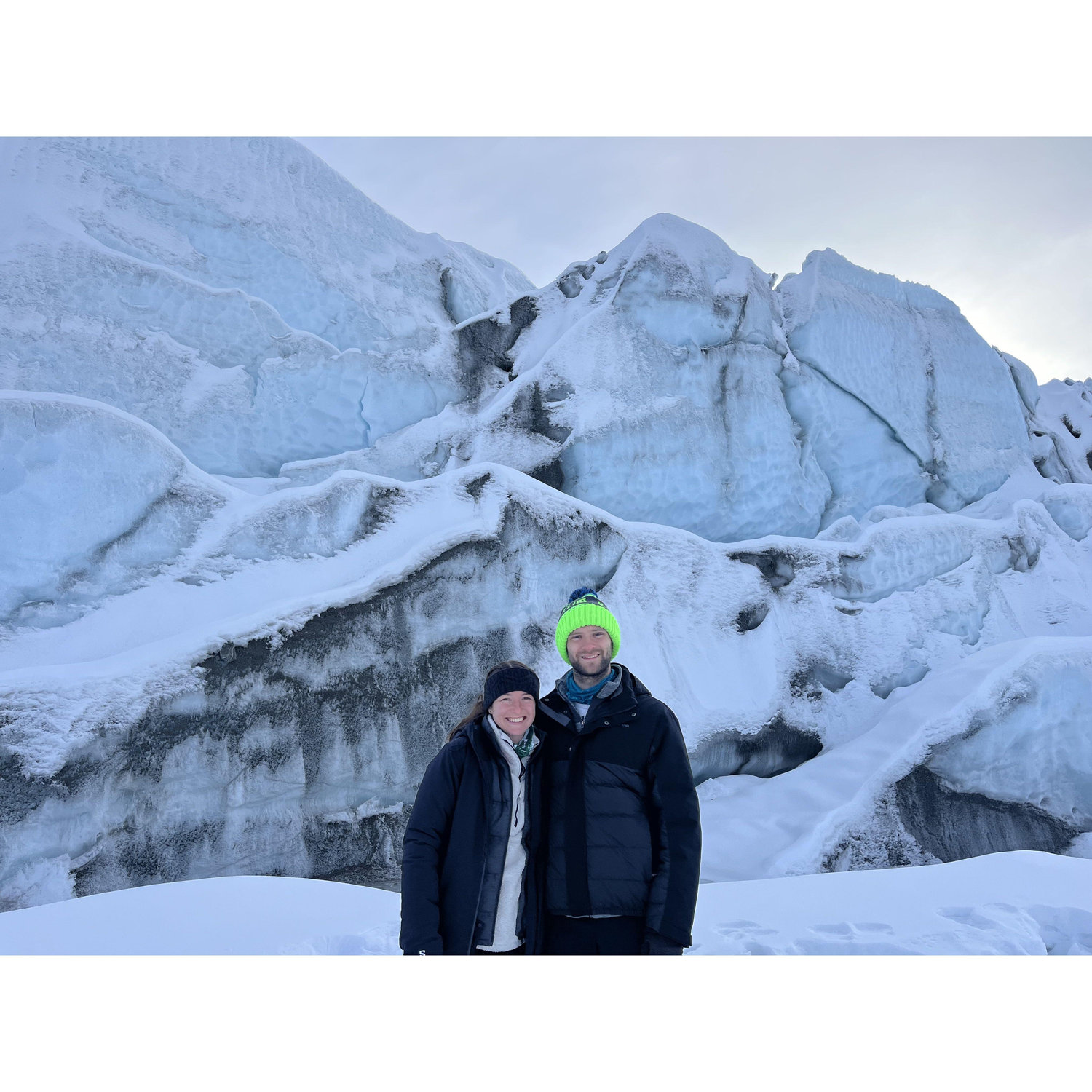 Exploring a glacier in Alaska over spring break 2025!