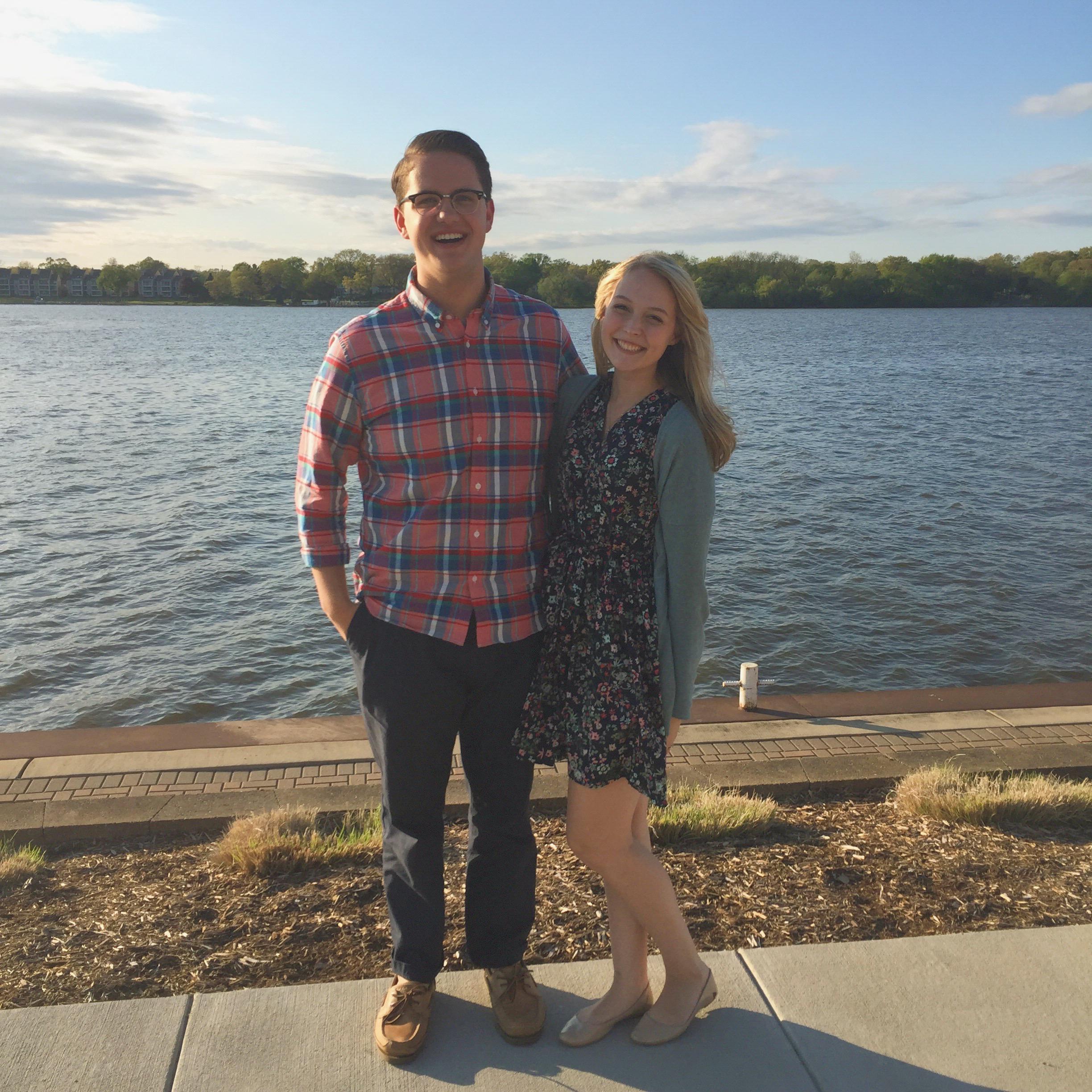 Our first photo together!