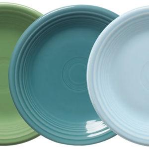 Mixed Aegean Classic Rim 7 1/4 Inch Salad Plate, Set of 4