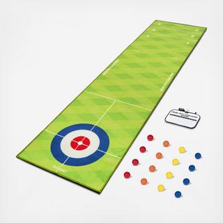Pure Putt Challenge Curling & Shuffleboard 2-in-1 Putting Game
