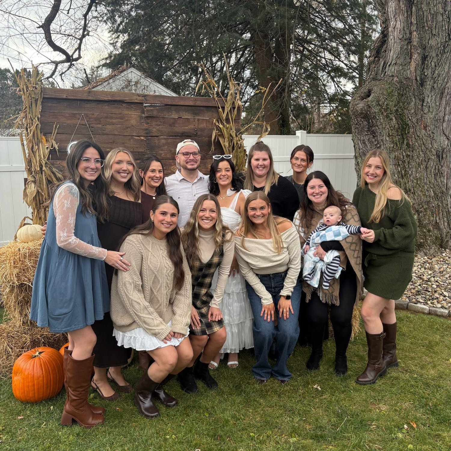 Our engagement party! We were so thankful for my sister & brother in law to host a perfect fall day celebrating this big milestone with some of our favorite people!