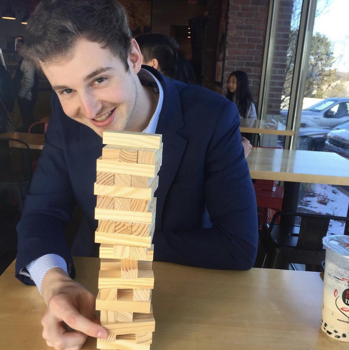 … and another Jenga game 6 years later… :)