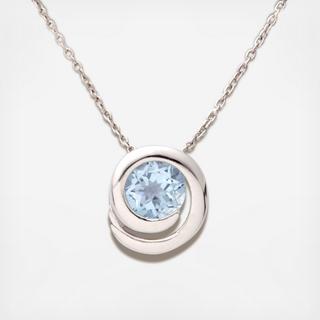 Blue Topaz Necklace