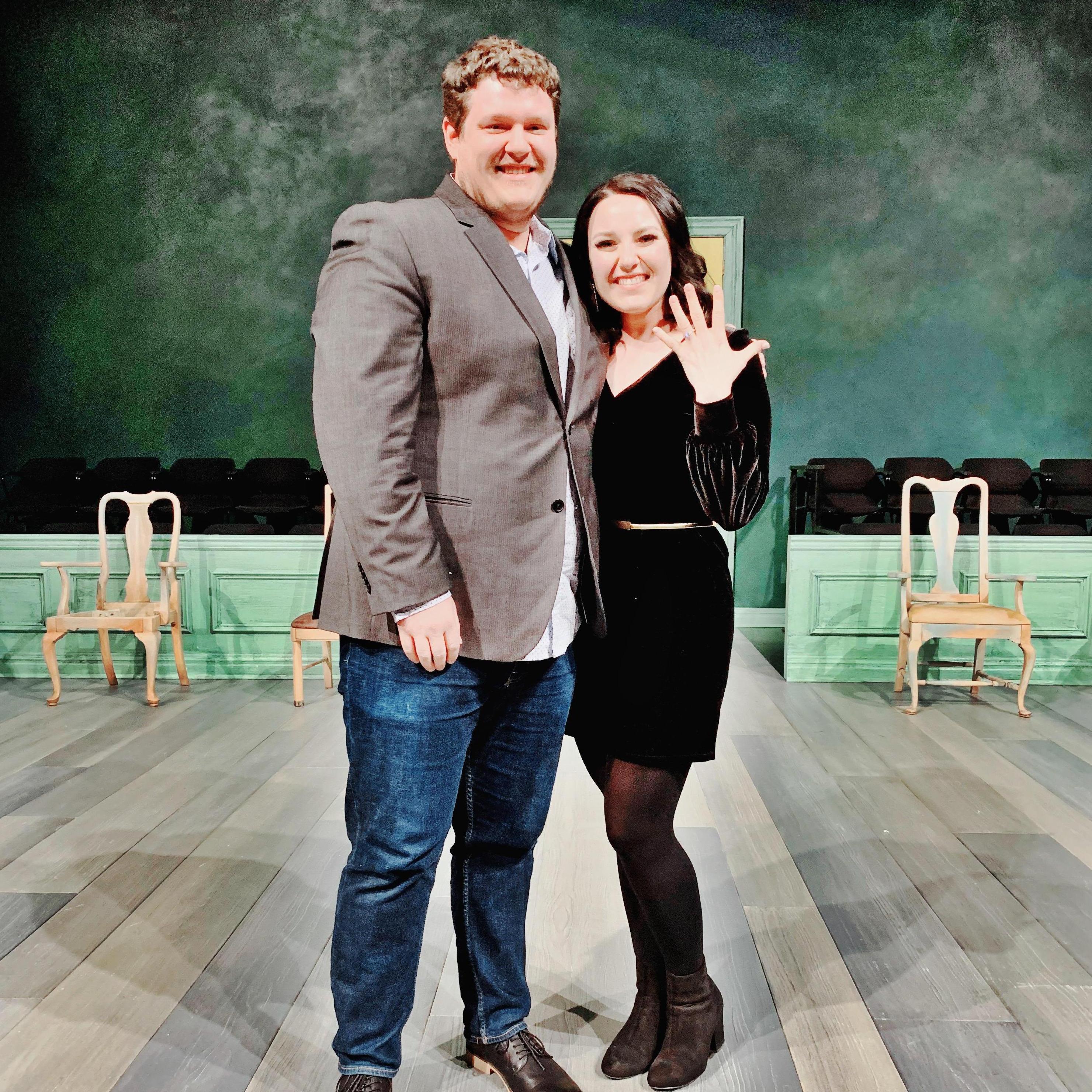 She said "Yes!!!"