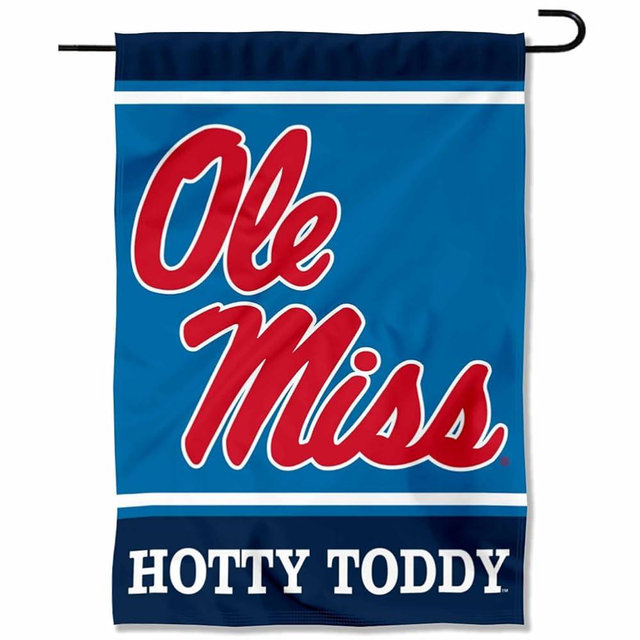 College Flags & Banners Co. Ole Miss Hotty Toddy Double Sided Garden Yard Flag
