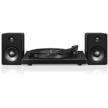 Audio Technica AT-LP60NV-BT Bluetooth Turntable -Navy w/ Knox Brush Cleaning Kit