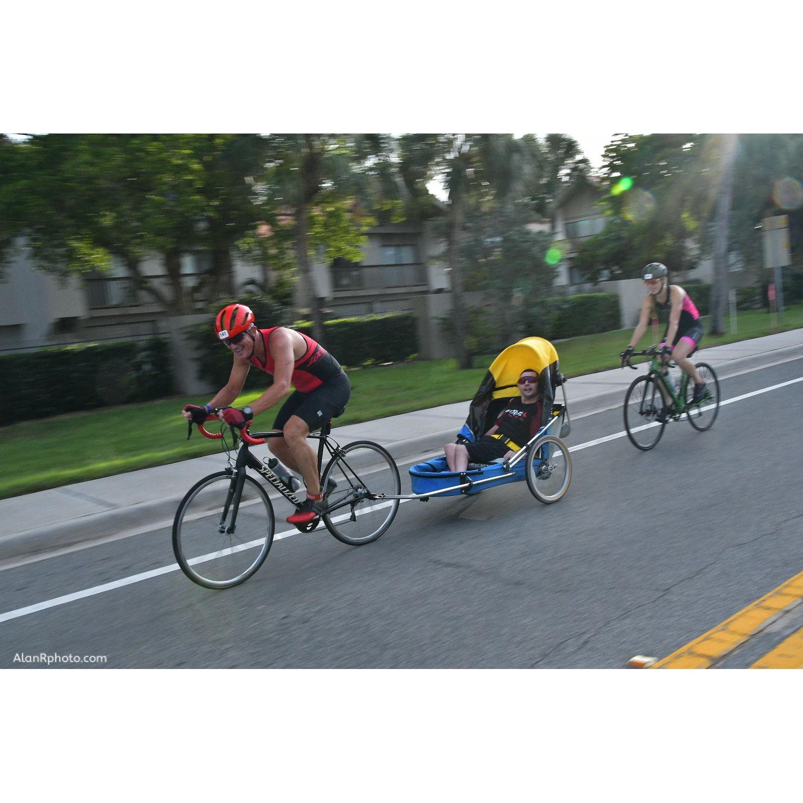 Be Tri For Us Relay Race with Danny