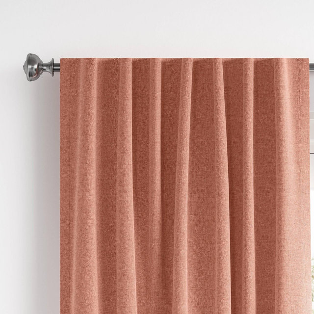 1pc 50"x95" Blackout Aruba Window Curtain Panel Red - Threshold™