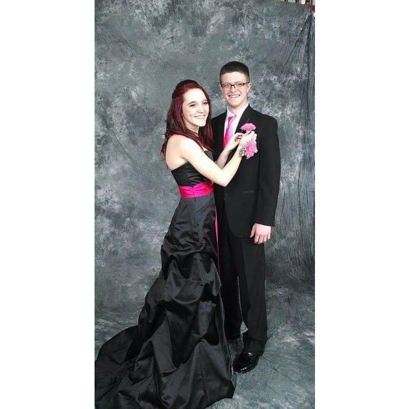 Our first prom...