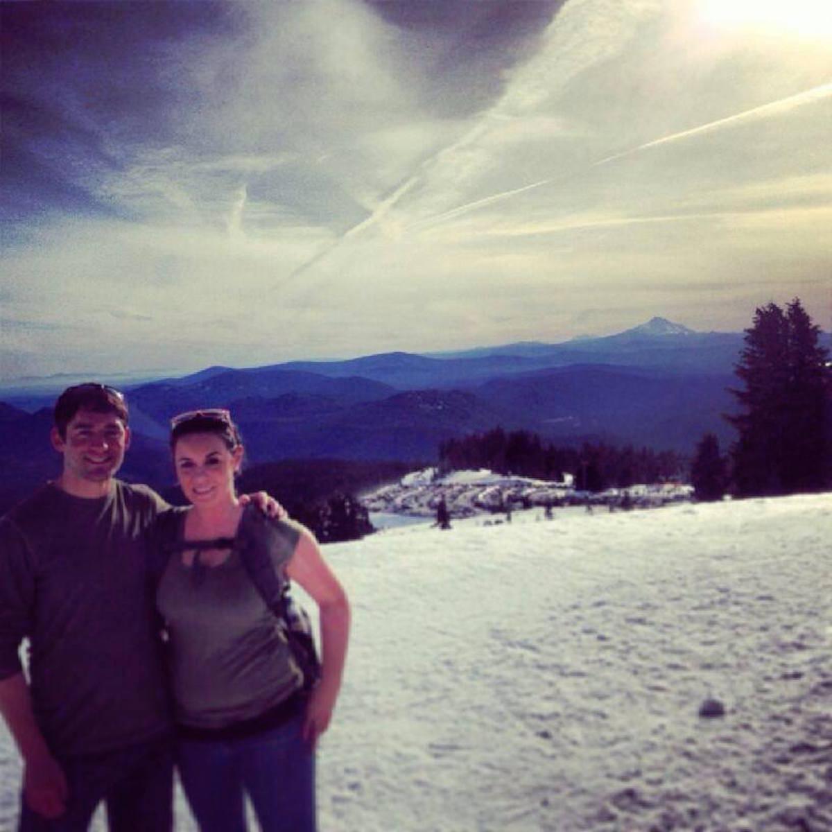 Snowshoeing On Mt. Hood 
1.1.2014