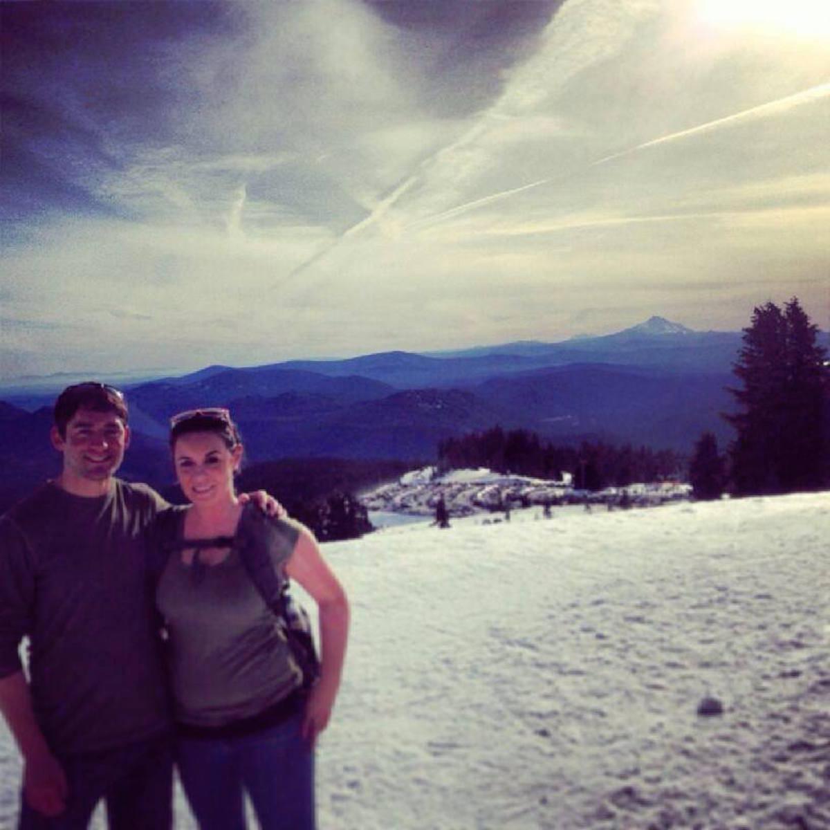 Snowshoeing On Mt. Hood
1.1.2014