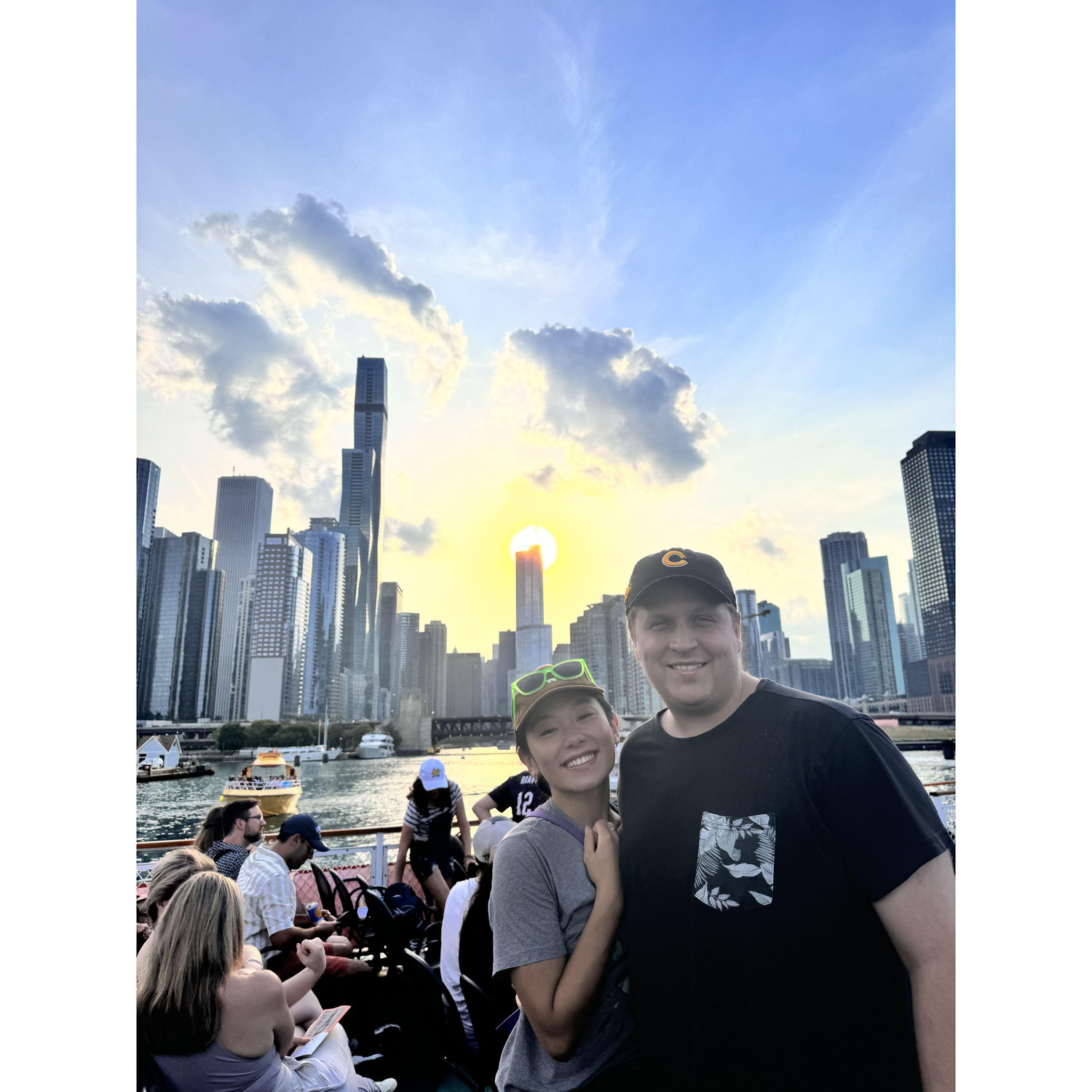 Architectural cruise in Chicago