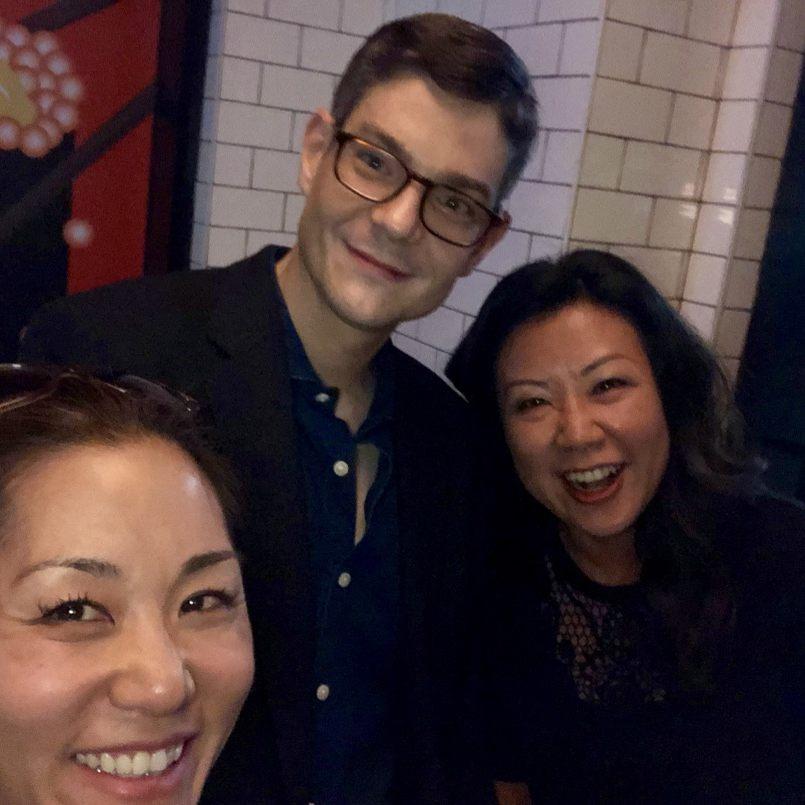 The night we met (with Jenn Hahn playing a wonderful chaperone)