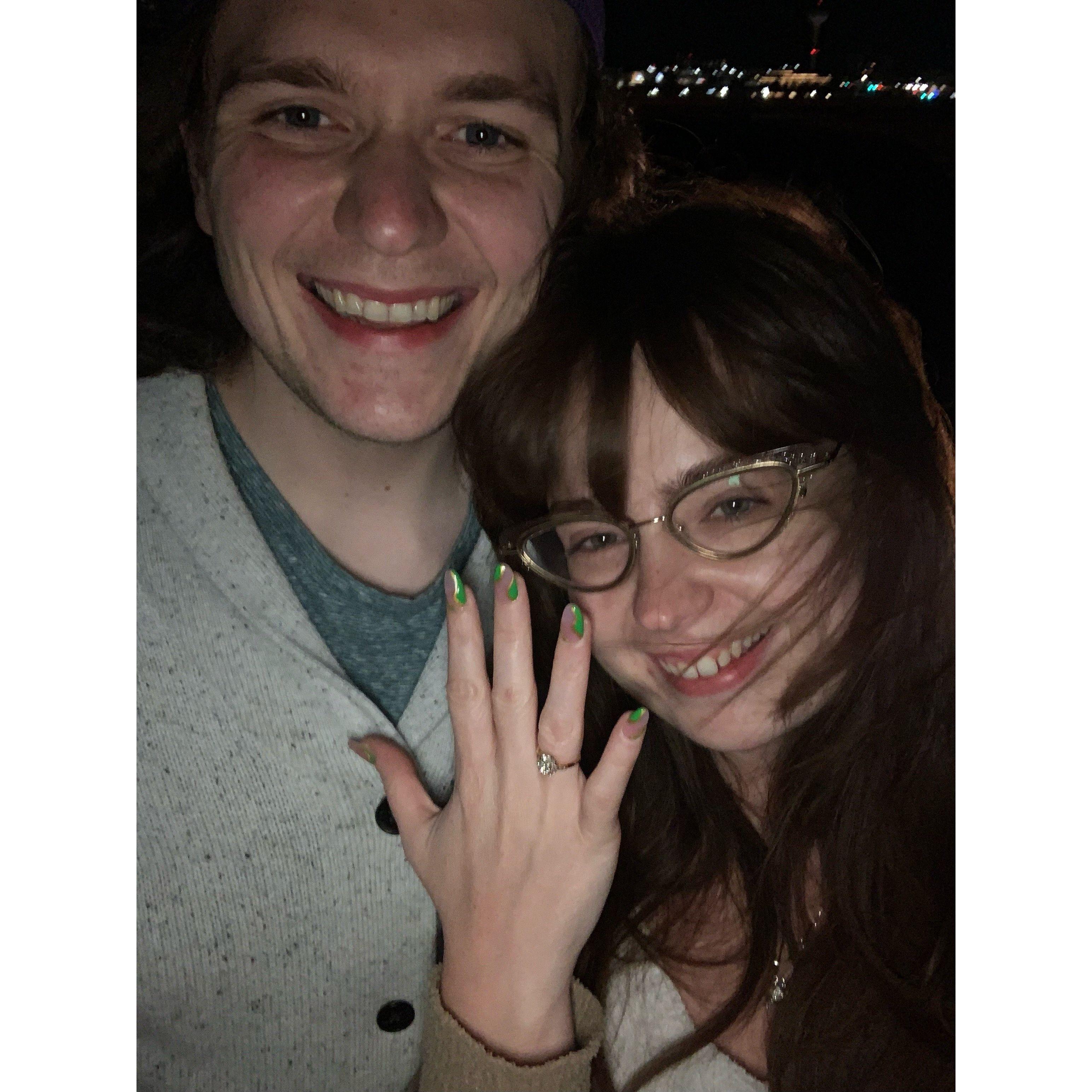 Nick proposed under the Super Flower Blood Moon! May 15th, 2022