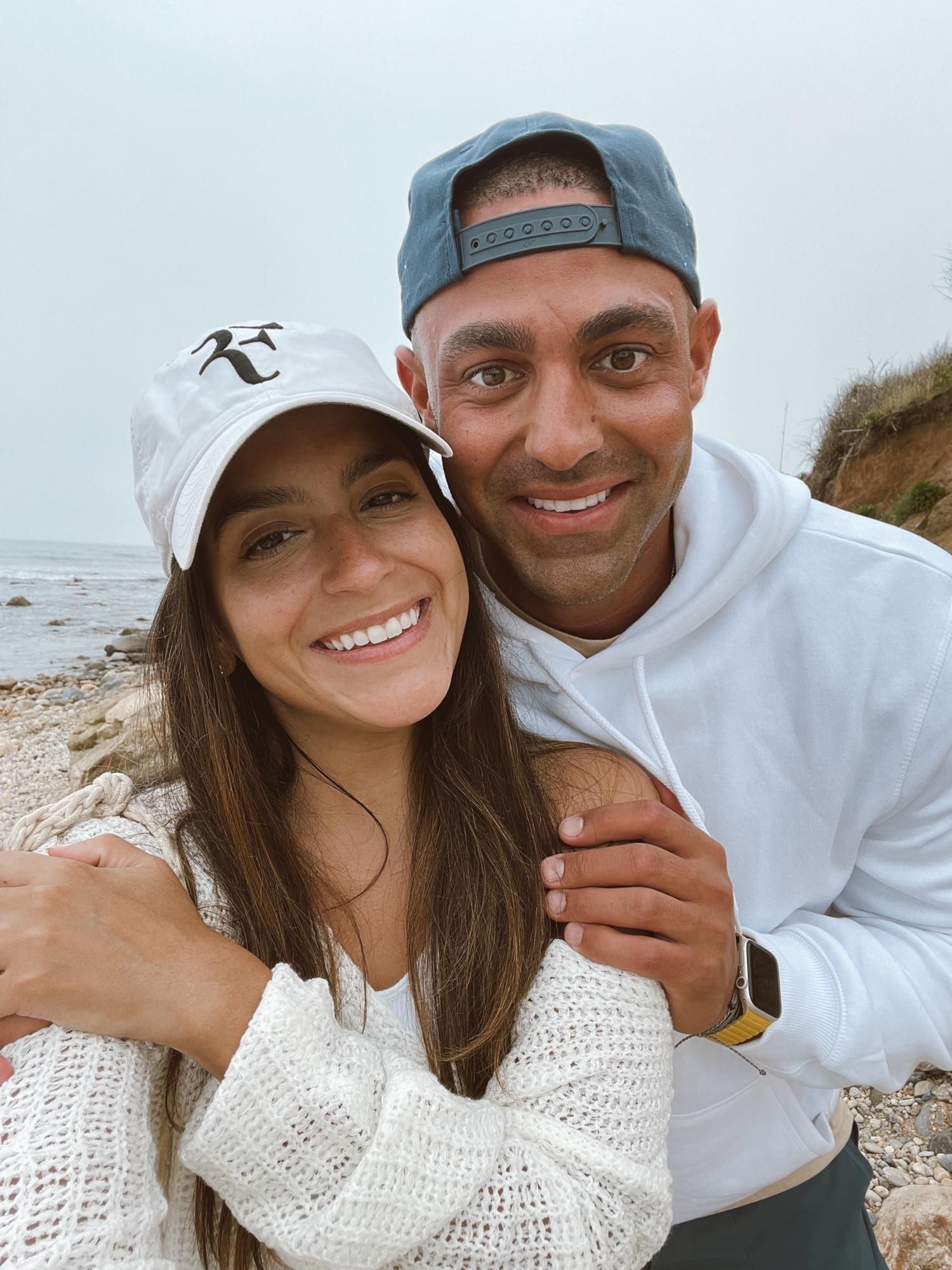 Second photo together - third date in Montauk, NY