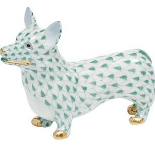 Style AF510 - Herend Corgi Green
