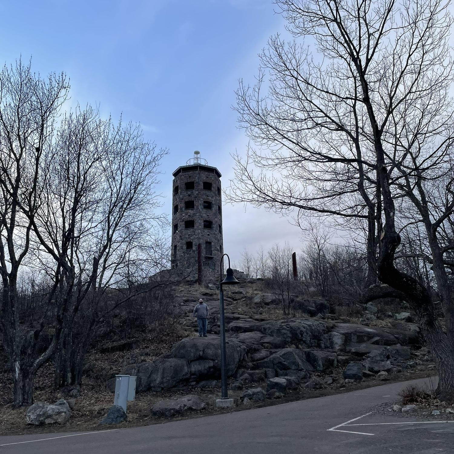 Our first time visiting Enger Tower