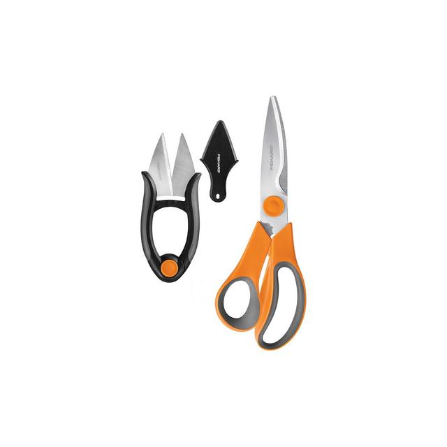 Fiskars 2pc Stainless Steel Kitchen Shears