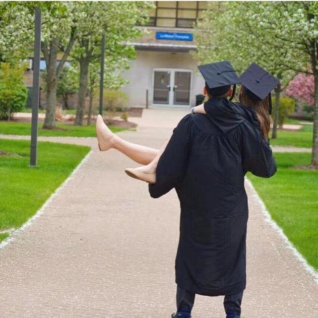 Graduation from Assumption College in 2018.